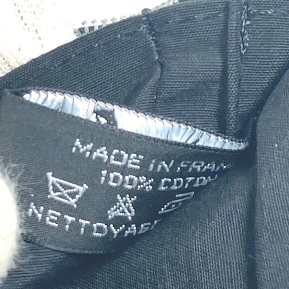 HERMES Fourre Tout Multi-pouch Makeup pouch Jewelry case Pouch cotton Black - Picture 8 of 16